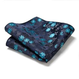Paisley Hanky Floral Pocket Square Fit Men Suits Wedding Party Fashion Business Handkerchief Navy Blue Pocket Hanky Red Square