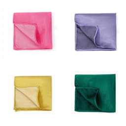 Classic Men Pocket Square Solid Handkerchief Multicolor Classic Suit Stripe Business Pocket Acceossories Handkerchief Men Hanky