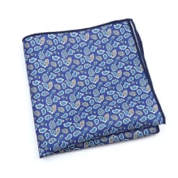 Vintage Fashion Hankerchief Scarves For Man Hankies Men's Pocket Square Handkerchiefs Printing Striped Plaid Snot Rag 26*26cm