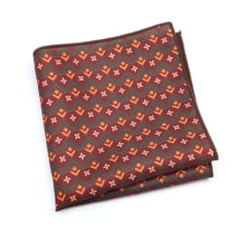 Vintage Fashion Hankerchief Scarves For Man Hankies Men's Pocket Square Handkerchiefs Printing Striped Plaid Snot Rag 26*26cm