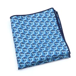 Vintage Fashion Hankerchief Scarves For Man Hankies Men's Pocket Square Handkerchiefs Printing Striped Plaid Snot Rag 26*26cm