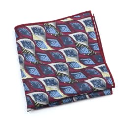 Vintage Fashion Hankerchief Scarves For Man Hankies Men's Pocket Square Handkerchiefs Printing Striped Plaid Snot Rag 26*26cm