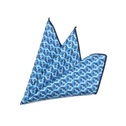 Vintage Fashion Hankerchief Scarves For Man Hankies Men's Pocket Square Handkerchiefs Printing Striped Plaid Snot Rag 26*26cm