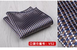 23*23CM Luxury Men's Handkerchief Polka Dot Striped Floral Hankies Polyester Hanky Business Pocket Square Chest Towel Wedding