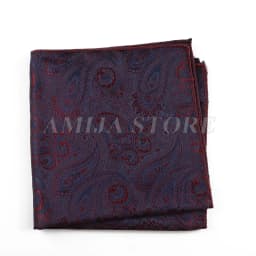Luxury Design Floral Handkerchiefs Paisley Pattern Pocket Square Ployester Men's Handkerchief For Business Wedding Party Gifts