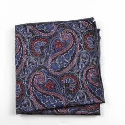 Luxury Design Floral Handkerchiefs Paisley Pattern Pocket Square Ployester Men's Handkerchief For Business Wedding Party Gifts
