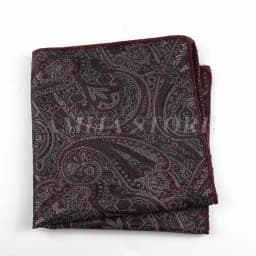Luxury Design Floral Handkerchiefs Paisley Pattern Pocket Square Ployester Men's Handkerchief For Business Wedding Party Gifts