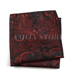 Luxury Design Floral Handkerchiefs Paisley Pattern Pocket Square Ployester Men's Handkerchief For Business Wedding Party Gifts