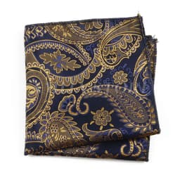 Luxury Design Floral Handkerchiefs Paisley Pattern Pocket Square Ployester Men's Handkerchief For Business Wedding Party Gifts