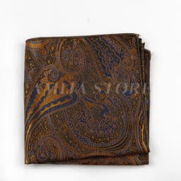 Luxury Design Floral Handkerchiefs Paisley Pattern Pocket Square Ployester Men's Handkerchief For Business Wedding Party Gifts