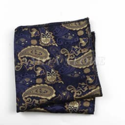 Luxury Design Floral Handkerchiefs Paisley Pattern Pocket Square Ployester Men's Handkerchief For Business Wedding Party Gifts