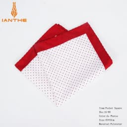 New Fashion Men Handkerchief Pocket Square Popular 32 X 32CM Large Man Paisley Dot Chest Hankies For Wedding Men's Suits Hanky