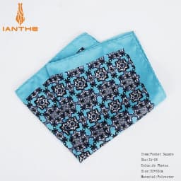 New Fashion Men Handkerchief Pocket Square Popular 32 X 32CM Large Man Paisley Dot Chest Hankies For Wedding Men's Suits Hanky
