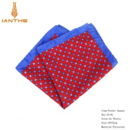 New Fashion Men Handkerchief Pocket Square Popular 32 X 32CM Large Man Paisley Dot Chest Hankies For Wedding Men's Suits Hanky