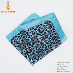New Fashion Men Handkerchief Pocket Square Popular 32 X 32CM Large Man Paisley Dot Chest Hankies For Wedding Men's Suits Hanky