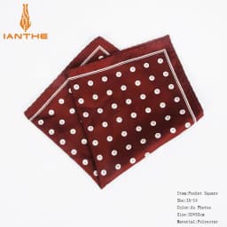 New Fashion Men Handkerchief Pocket Square Popular 32 X 32CM Large Man Paisley Dot Chest Hankies For Wedding Men's Suits Hanky