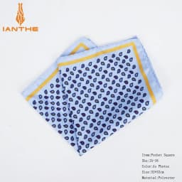 New Fashion Men Handkerchief Pocket Square Popular 32 X 32CM Large Man Paisley Dot Chest Hankies For Wedding Men's Suits Hanky