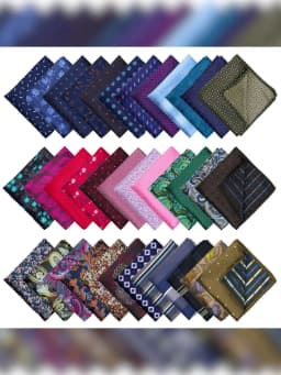 Elegant Men Pocket Square Luxury Paisley Stripe Floral Multiple Colors Available Banquet Business Formal Party Accessories