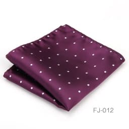 Fashion Polka Dot Paisley Mens Pocket Square Polyester Woven Navy Handkerchief Formal Dress Business Scarf Suit Tie Accessories