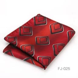 Fashion Polka Dot Paisley Mens Pocket Square Polyester Woven Navy Handkerchief Formal Dress Business Scarf Suit Tie Accessories