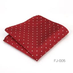Fashion Polka Dot Paisley Mens Pocket Square Polyester Woven Navy Handkerchief Formal Dress Business Scarf Suit Tie Accessories