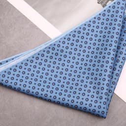 Men's Suit Pocket Square Hongkang Street Style Casual Chest Towel Brown Printed Handkerchief Formal Business Suit Accessories