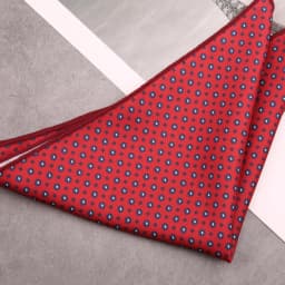 Men's Suit Pocket Square Hongkang Street Style Casual Chest Towel Brown Printed Handkerchief Formal Business Suit Accessories