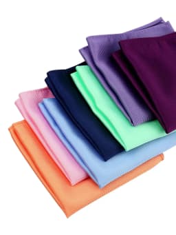 Men Pocket Square Terry Cloth Wedding Banquet Anniversary Business Occasion Multiple Colors Available