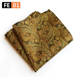 Mens Hanky Pocket Squared Handkerchief Hankerchief Flower Paisley Floral Wedding Party Gift Accessory