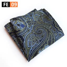 Mens Hanky Pocket Squared Handkerchief Hankerchief Flower Paisley Floral Wedding Party Gift Accessory