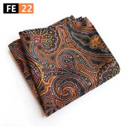 Mens Hanky Pocket Squared Handkerchief Hankerchief Flower Paisley Floral Wedding Party Gift Accessory