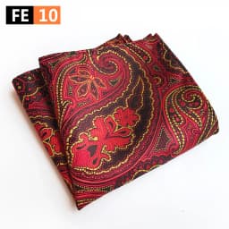 Mens Hanky Pocket Squared Handkerchief Hankerchief Flower Paisley Floral Wedding Party Gift Accessory