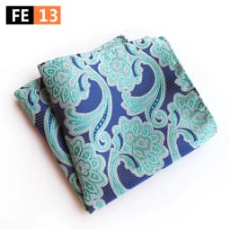 Mens Hanky Pocket Squared Handkerchief Hankerchief Flower Paisley Floral Wedding Party Gift Accessory