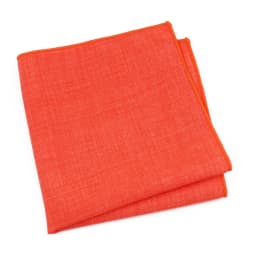 27Colors Solid Cotton Handkerchief For Man Shirt Accessories Orange Coral Wedding Party Daily Suit Pocket Square Chest Towel Gif