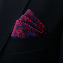Brand Kerchief Man Dark Blue Striped April Fool's Day Fit Formal Party Pocket Square Handkerchiefs Suit Accessories Men Necktie