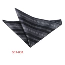 Trendy Brown Pocket Square Men Fashion Navy Flower Striped Handkerchief Small Scarf Wedding Party Suit Accessories Elegant Hanky
