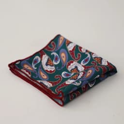 Hongkong Street Style Flower Dots Printed Pocket Square Men Adult Brown Navy Animal Handkerchief Towel Formal Suit Tuxedo Hanky