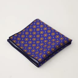 Hongkong Street Style Flower Dots Printed Pocket Square Men Adult Brown Navy Animal Handkerchief Towel Formal Suit Tuxedo Hanky