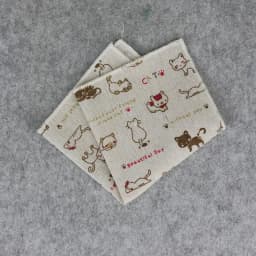 New Fruits Printed Pocket Square for Mens Fashion Linen Handkerchiefs Wedding Party Groom Suits Pocket Towel Beige Casual Hanky