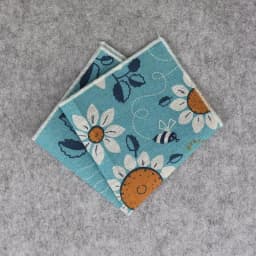 New Fruits Printed Pocket Square for Mens Fashion Linen Handkerchiefs Wedding Party Groom Suits Pocket Towel Beige Casual Hanky