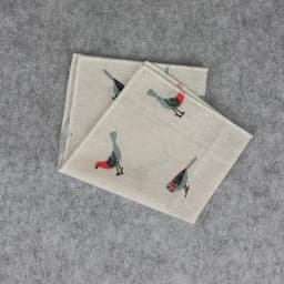 New Fruits Printed Pocket Square for Mens Fashion Linen Handkerchiefs Wedding Party Groom Suits Pocket Towel Beige Casual Hanky