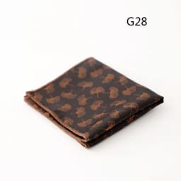 23cm Retro Luxury Men's Suit Pocket Square Digit Brown Flower Striped Handkerchief Silk Hanky Gentleman Towel Tuxedo Cravat Gift
