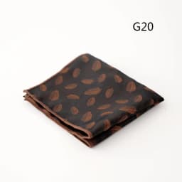 23cm Retro Luxury Men's Suit Pocket Square Digit Brown Flower Striped Handkerchief Silk Hanky Gentleman Towel Tuxedo Cravat Gift