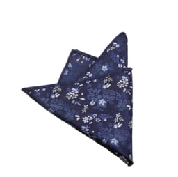 23*23CM Luxury Men's Handkerchief Flower Striped Floral Hankies Polyester Hanky Business red Pocket Square Chest Towel Wedding