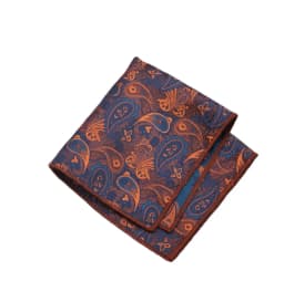 23*23CM Luxury Men's Handkerchief Flower Striped Floral Hankies Polyester Hanky Business red Pocket Square Chest Towel Wedding
