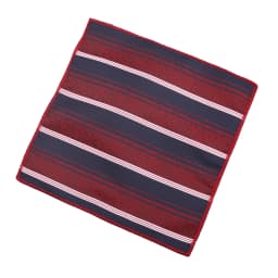 23*23CM Luxury Men's Handkerchief Flower Striped Floral Hankies Polyester Hanky Business red Pocket Square Chest Towel Wedding