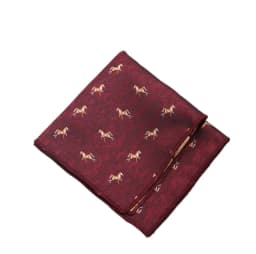 23*23CM Luxury Men's Handkerchief Flower Striped Floral Hankies Polyester Hanky Business red Pocket Square Chest Towel Wedding