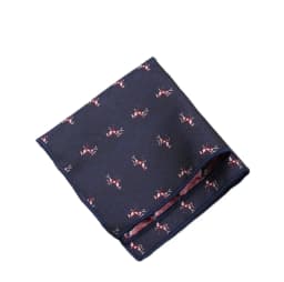 23*23CM Luxury Men's Handkerchief Flower Striped Floral Hankies Polyester Hanky Business red Pocket Square Chest Towel Wedding