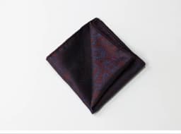 Brown Color Pocket Square For Men Adult Striped Paisley Floral Handkerchief Formal Dress Suit Accessory Navy Solid Hanky Cravat