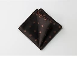 Brown Color Pocket Square For Men Adult Striped Paisley Floral Handkerchief Formal Dress Suit Accessory Navy Solid Hanky Cravat